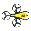 LEAN TOYS Mini RC Drooni Syma X36 Neljä-akselinen Akrobatia Keltainen