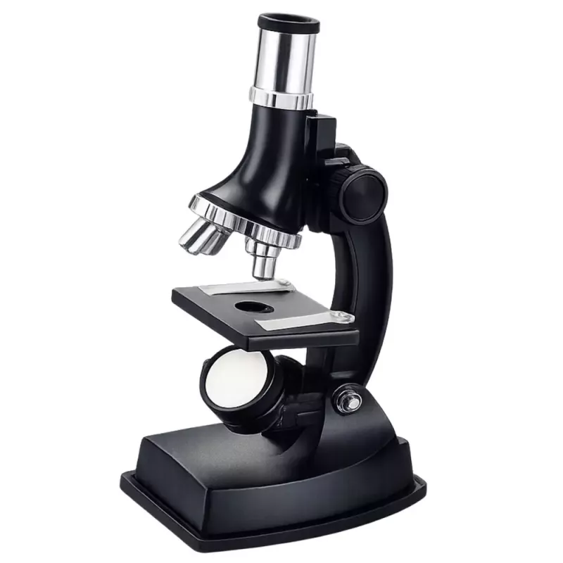 LEAN TOYS Lasten opetusmikroskooppi tarvikkeet suurennus 300x - 1200x