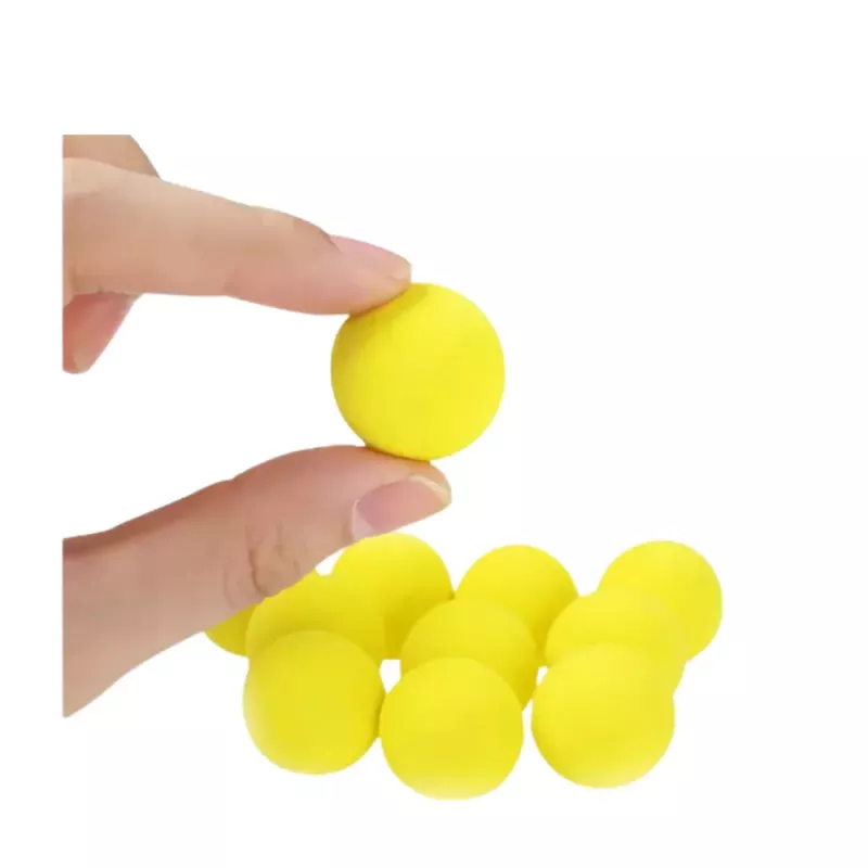LEAN TOYS pistooli pehmeille vaahtomuovipalloille XGUN punainen 6 kpl