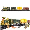 LEAN TOYS Classic Train dinosaurukset valot äänet savu 39 kpl