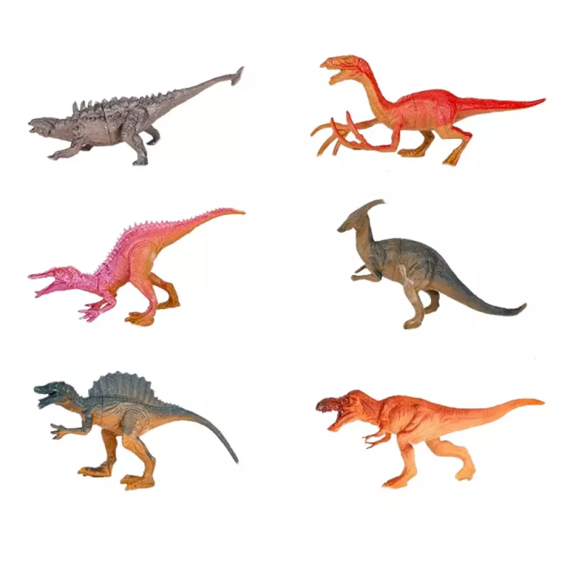 LEAN TOYS Classic Train dinosaurukset valot äänet savu 39 kpl