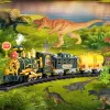 LEAN TOYS Classic Train dinosaurukset valot äänet savu 39 kpl