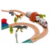 LEAN TOYS Dinosaurusten puisto sähköjuna valoilla ja äänillä 76 cm