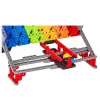 LEAN TOYS Sateenkaari lautapalikat pallorata liuku pallonkiinnityspeli 477 kpl