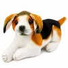 LEAN TOYS Pehmo-beagle-koira, pehmolelu, pehmeä koira, 25 cm