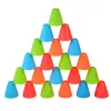 LEAN TOYS Opetuspeli taitopeli Fast Cups 3in1 pallot kupit 38 kpl