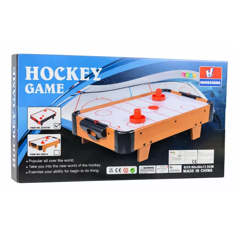 LEAN TOYS mini air hockey -pöytä arcade-peli lapsille musta