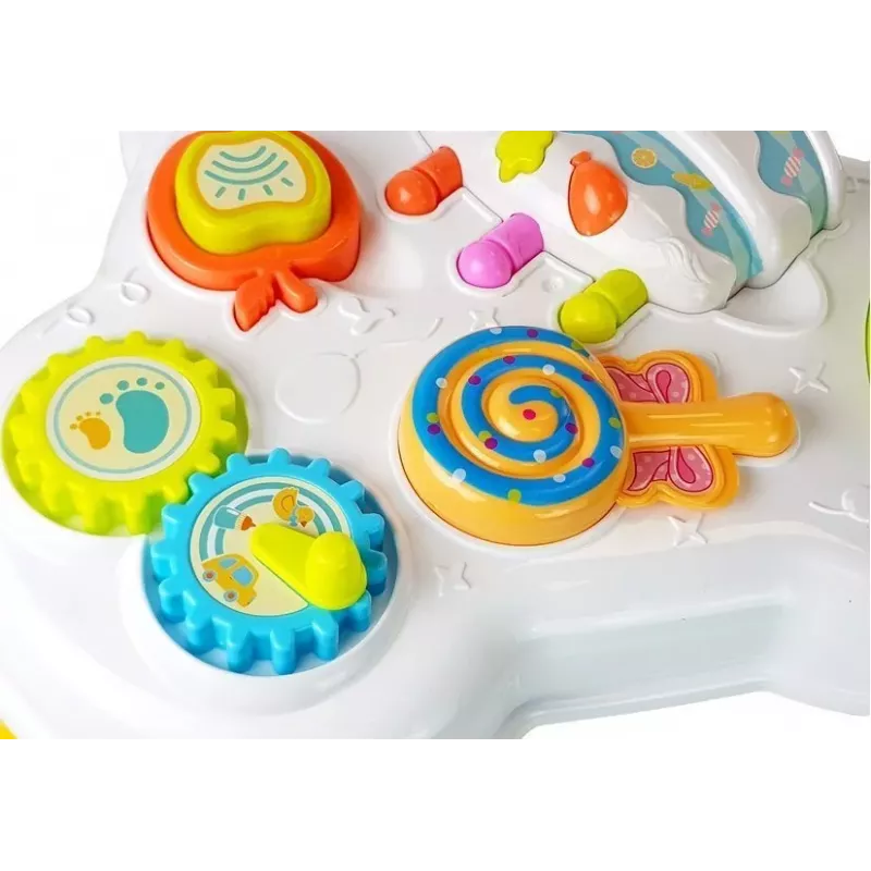 LEAN TOYS oppimispöytä - makeiset äänillä vauvoille