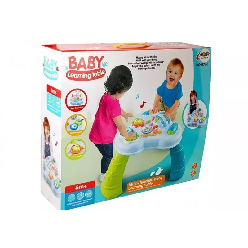 LEAN TOYS oppimispöytä - makeiset äänillä vauvoille