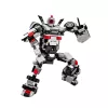 LEAN TOYS rakennuspalikat kilpa-auto robotti 2in1 valkoinen 320 osaa