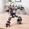 LEAN TOYS rakennuspalikat kilpa-auto robotti 2in1 valkoinen 320 osaa
