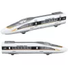 LEAN TOYS High Speed Express -juna avautuvilla ovilla, moottoroitu, valot ja äänet