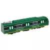 LEAN TOYS metrojuna City Express avautuvilla ovilla, valoilla ja äänillä, vihreä