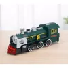 LEAN TOYS Classic Locomotive esteentunnistus savu valo ääni vihreä