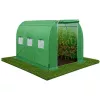 LEAN kasvihuone vihanneksille, vihreät UV-ikkunat, 3,5x2x2 m, 7 m²