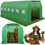 LEAN kasvutunneli, puutarha, kasvihuone PRO, runko 25MM, 6x3x2M, 18M²