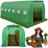 LEAN kasvutunneli puutarha-kasvihuone vihanneksille PRO runko 25 mm 8 x 3 x 2 m 24 m²