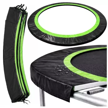 Lean jousipehmuste trampoliiniin musta 360-376 cm 12 ft