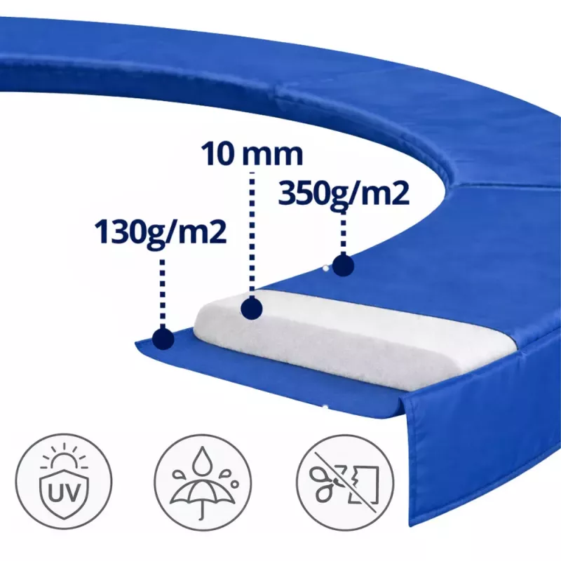 Lean jousipehmuste trampoliiniin sininen 244-252 cm 8 ft