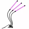 LEAN LED-lamppu kasvien kasvatukseen ja valaistukseen, kolmoismoduulit, klipsi