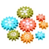 LEAN TOYS Creative Geometric Puzzle Mosaic Gears Puzzle 25 kpl