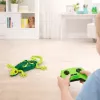 LEAN TOYS RC gekko lisko seinäkävely 360° vihreä