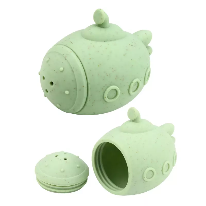 LEAN TOYS opetukselliset kylpykylpylelut sensoriset kumihahmot pastelli 4 kpl