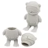 LEAN TOYS opetukselliset kylpykylpylelut sensoriset kumihahmot pastelli 4 kpl