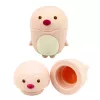 LEAN TOYS Educational Bath Toys Sensory Rubber Figures Pastel 6 kpl
