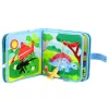 LEAN TOYS 3D huopa sensorinen opetuskirja dinosaurukset