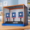 LEAN TOYS elektroninen ammuntamaali digitaalisella LCD-laskurilla ja liikkuvilla maalitauluilla