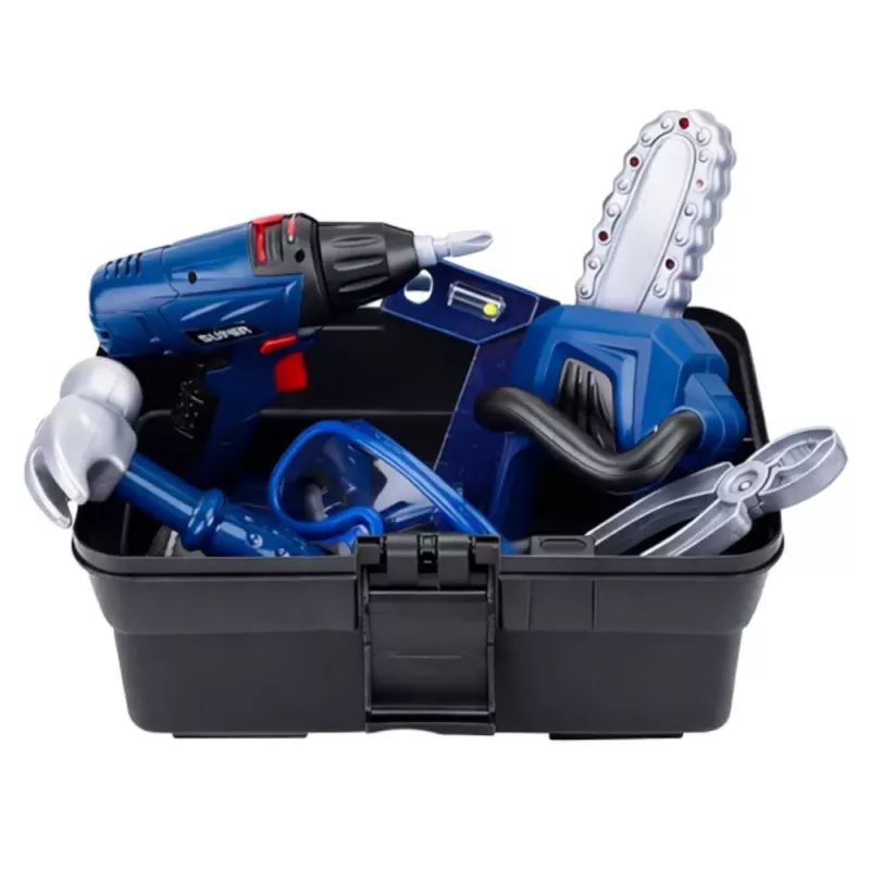 LEAN TOYS DIY-työkalulaatikko ruuvimeisselisetti 30-osainen