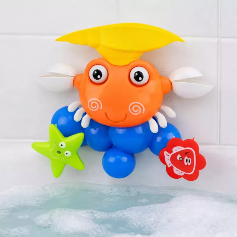 LEAN TOYS rapu-kylpysetti suihkulähde interaktiivinen lelu imukupeilla