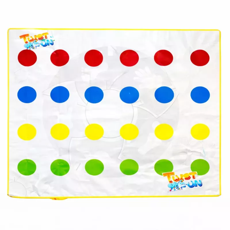 LEAN TOYS Family Twist Fun Mat Random Wheel -pelilaitteisto