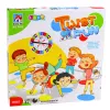 LEAN TOYS Family Twist Fun Mat Random Wheel -pelilaitteisto