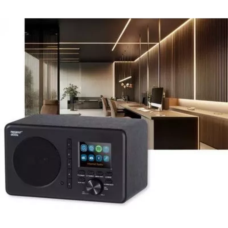 Ferguson Regent i200s internetradio FM/DAB+/Spotify Connect, musta