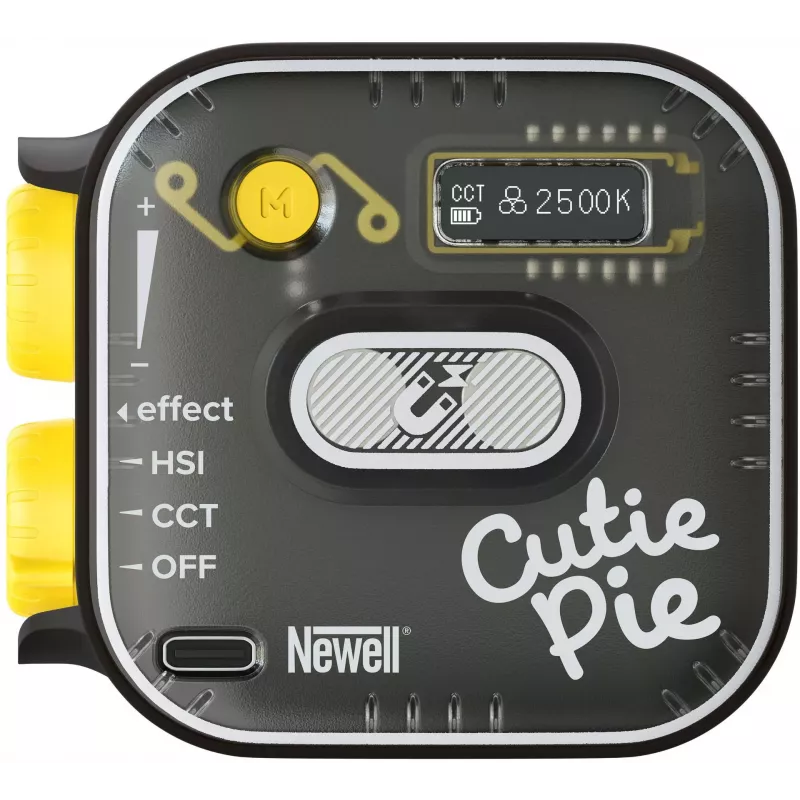 Newell RGB Cutie Pie LED-valo - musta