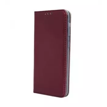 iLike Samsung Galaxy A17 Smart Magnetic Book Case viininpunainen