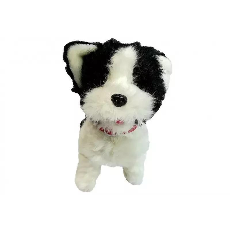 LEAN TOYS Hihnassa kulkeva koira interaktiivinen husky-koira