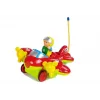 LEAN TOYS Baby R/C lentokone ohjauspyöräkaukosäätimellä punainen