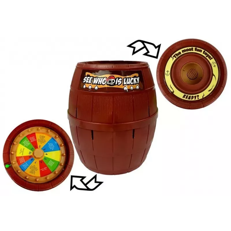 LEAN TOYS Peli Prick the Pirate Pop-up Pirate