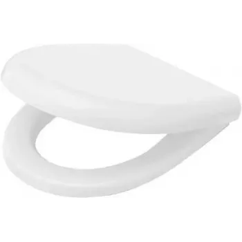 DEANTE Soft-Close WC-istuin D-muoto valkoinen duroplast Quick Release