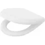 DEANTE Soft-Close WC-istuin D-muoto valkoinen duroplast Quick Release