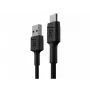 Green Cell GC PowerStream Fast Charging Ultra Charge USB-A - USB-C -kaapeli 30cm