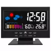 LEAN Digital Clock sisälämpömittarilla ja hygrometrillä LED-sääasema