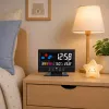 LEAN Digital Clock sisälämpömittarilla ja hygrometrillä LED-sääasema