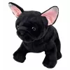LEAN TOYS pehmolelu ranskalainen bulldoggi musta 22 cm