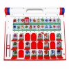 LEAN TOYS Memory Game Guess Who on Time kannettava tiimalasi lautapeli