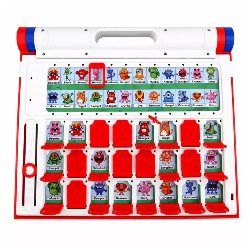 LEAN TOYS Memory Game Guess Who on Time kannettava tiimalasi lautapeli