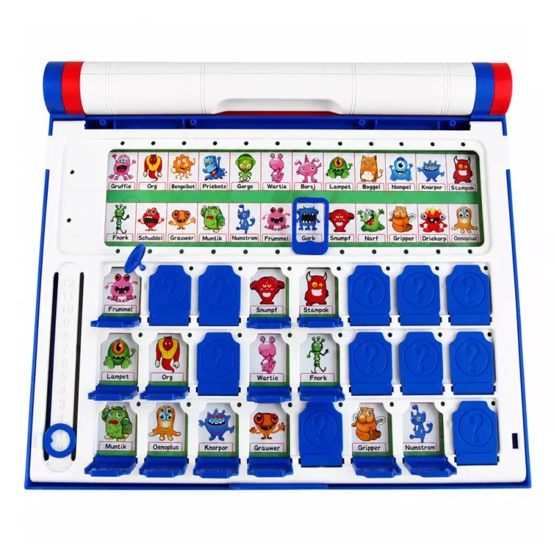 LEAN TOYS Memory Game Guess Who on Time kannettava tiimalasi lautapeli